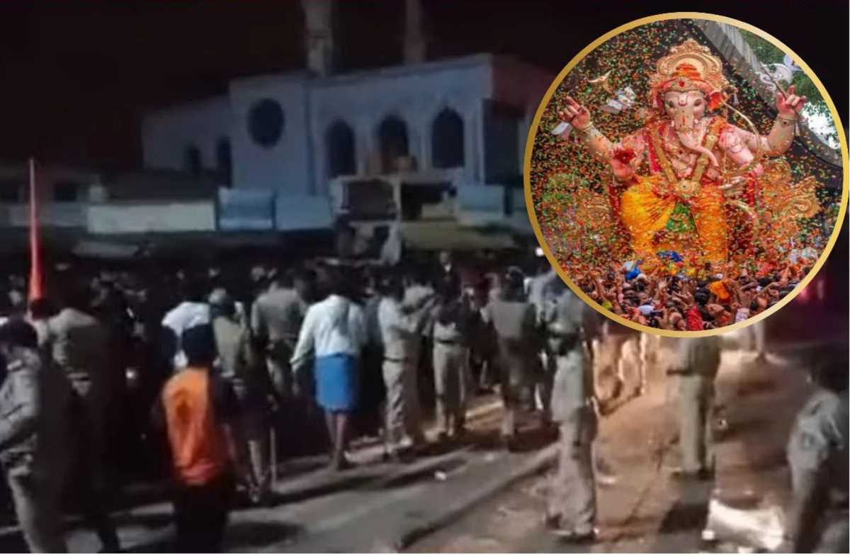 कर्नाटक में गणेश विसर्जन के दौरान पथराव, 52 लोगों की हुई गिरफ्तारी