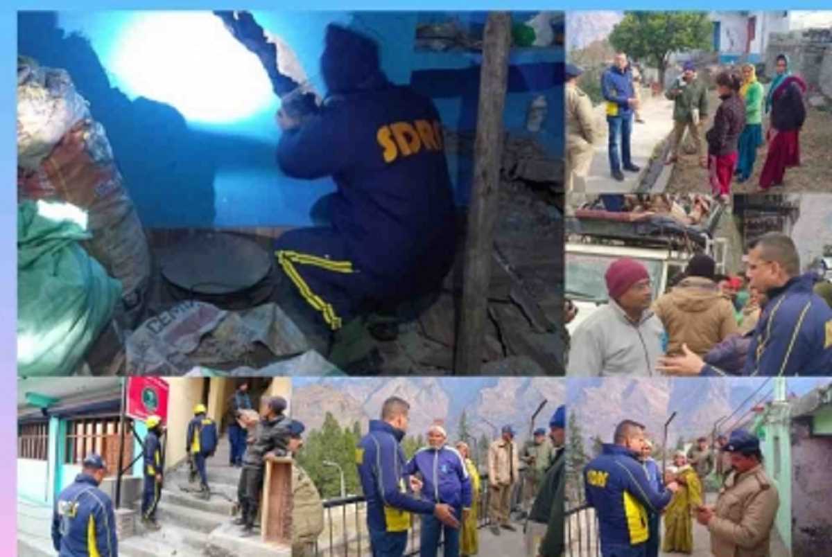 उत्तराखंड सरकार ने दिल्ली हाईकोर्ट को बताया- एनडीआरएफ, एसडीआरएफ जोशीमठ में कर रहा काम