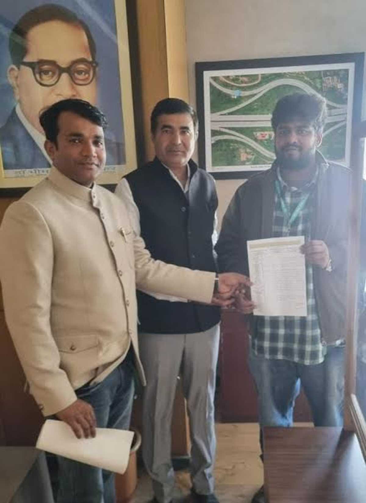 सेक्टरों में विकास कार्य न होने पर फेडरेशन ने एसीईओ से जताई नाराजगी