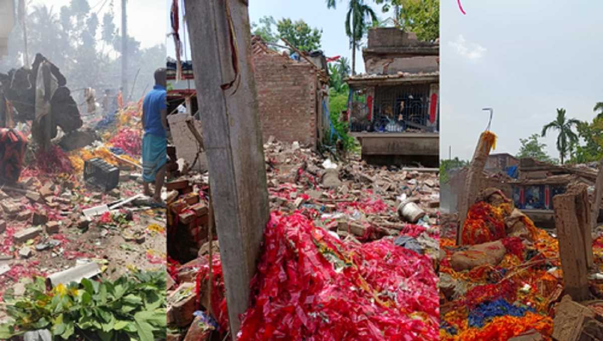 बंगाल में पटाखा फैक्ट्री में हुए धमाके पर सियासी घमासान शुरू