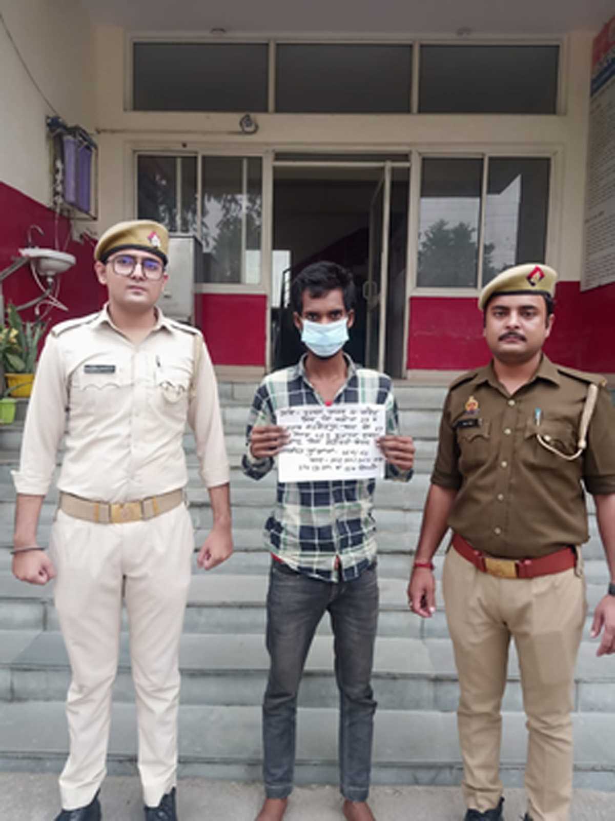 नाबालिग को भगाकर ले जाने और बलात्कार करने वाला आरोपी और उसका साथी गिरफ्तार