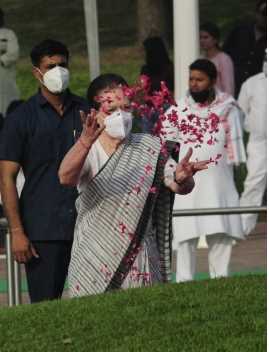 पंडित नेहरू की 58वीं पुण्यतिथि के मौके पर कांग्रेस नेताओं ने दी श्रद्धांजलि