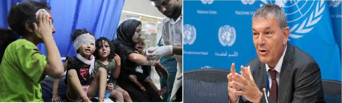 बच्चों के लिए कब्रिस्तान बन गया है गाजा: यूएन एजेंसी चीफ