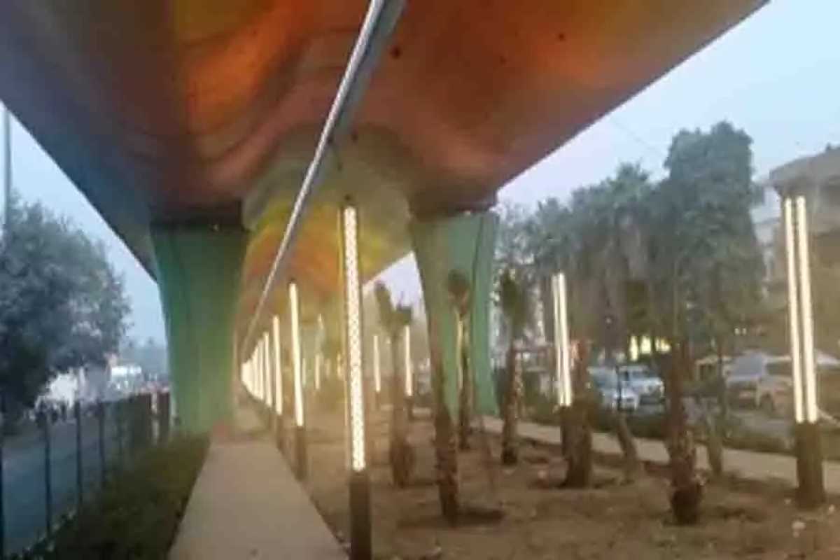 जी 20 के लिए चल रहा सुंदरीकरण निर्माण कार्य