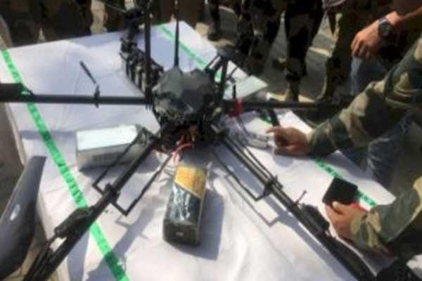 पाक ड्रोन से गिरे ग्रेनेड पंजाब पुलिस और बीएसएफ ने किए बरामद