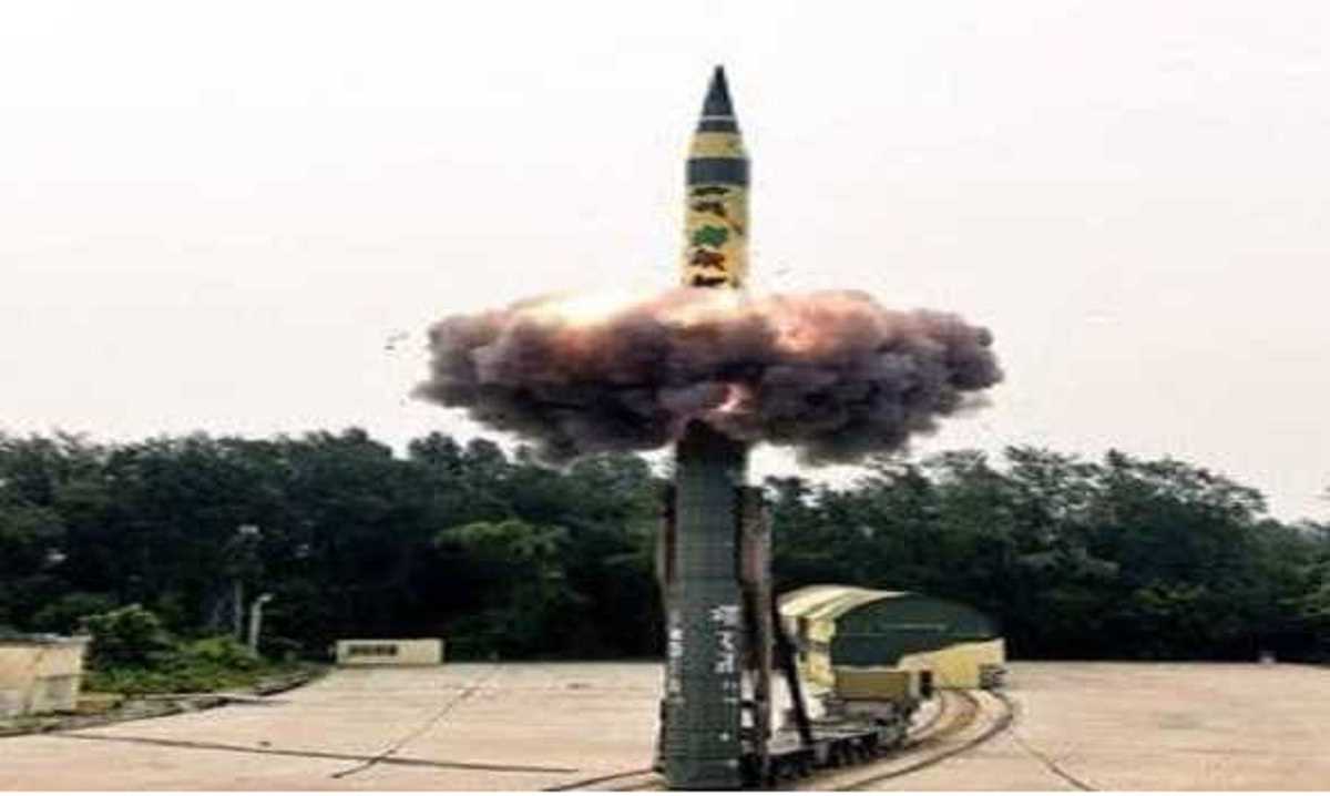 भारत ने परमाणु सक्षम अग्नि-5 मिसाइल का परीक्षण किया