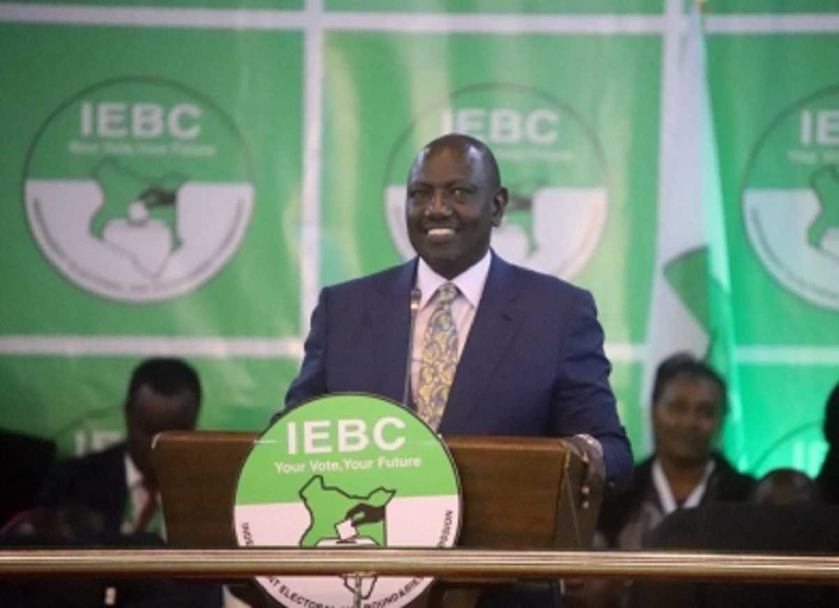 केन्या के नए राष्ट्रपति बने विलियम रुतो, 70 लाख से ज्यादा मिले वोट