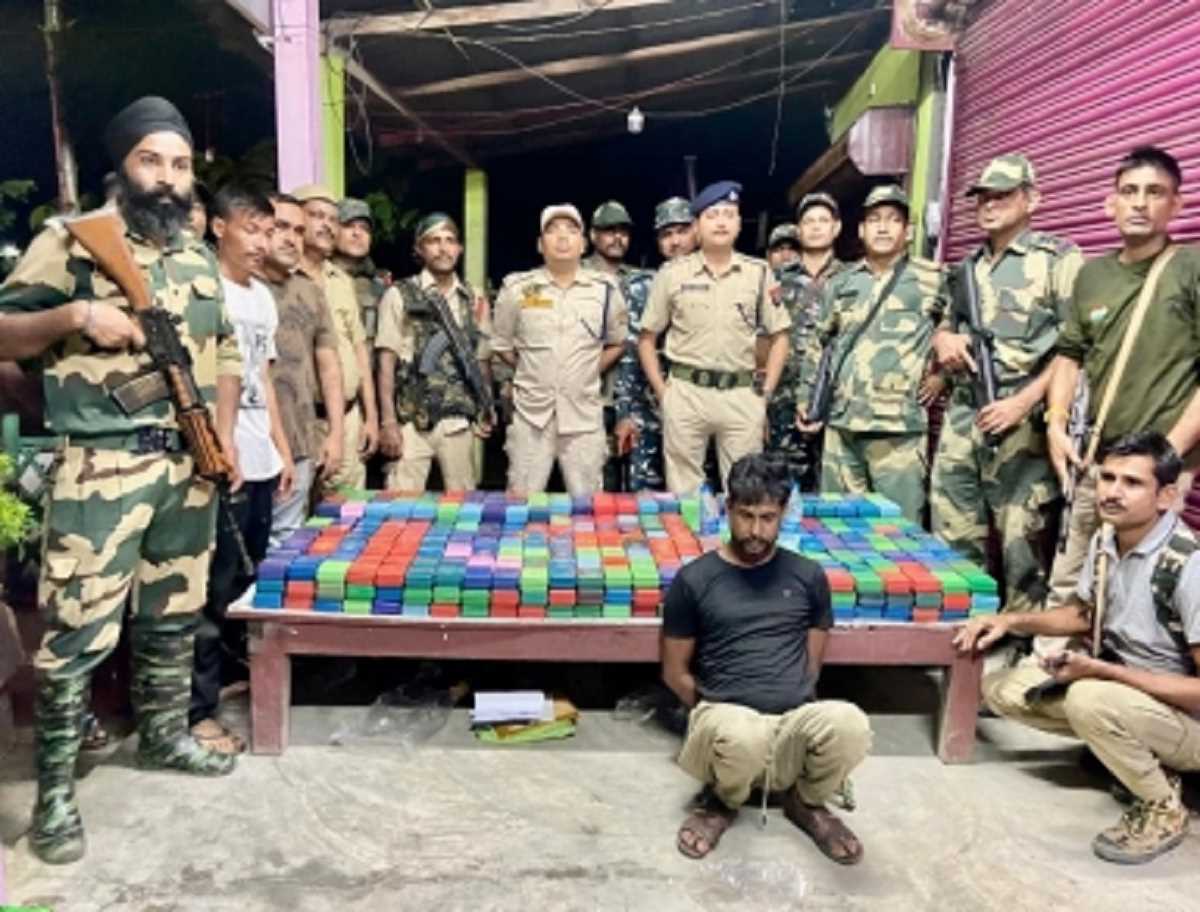 बीएसएफ ने 9 किलो से ज्यादा हेरोइन के साथ एक तस्कर को गिरफ्तार किया