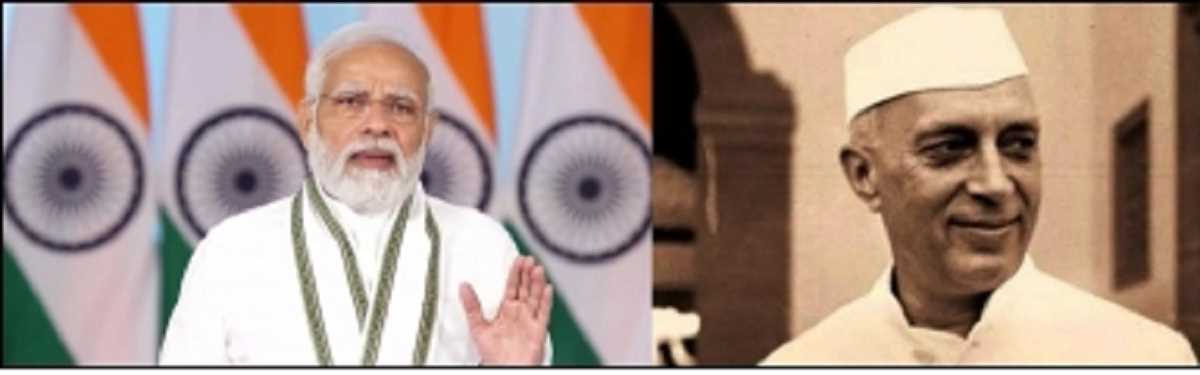 प्रधानमंत्री मोदी ने देश के पहले पीएम को किया नमन !