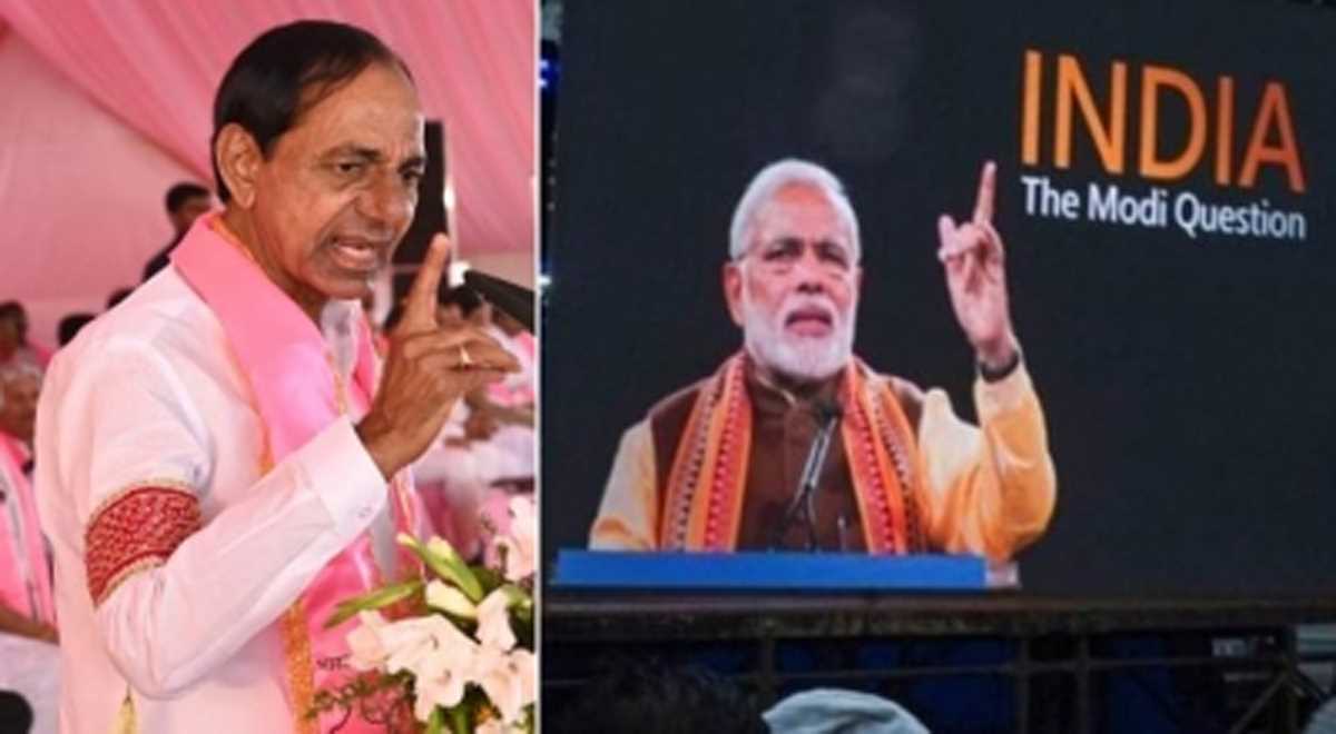 केसीआर ने बीबीसी डॉक्यूमेंट्री पर प्रतिबंध को लेकर मोदी सरकार की आलोचना की