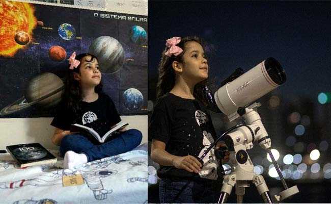 आठ साल की निकोल हैं दुनिया की सबसे कम उम्र की खगोल वैज्ञानिक आठ साल की निकोल हैं दुनिया की सबसे कम उम्र की खगोल वैज्ञानिक