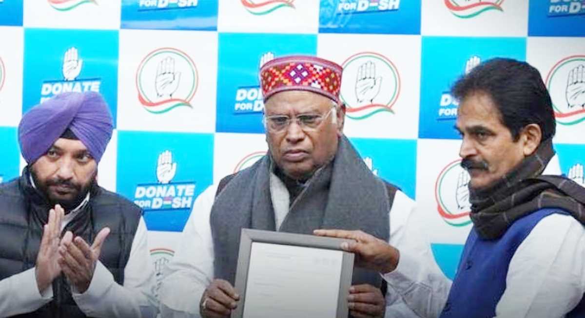 कांग्रेस की लोकसभा चुनाव की तैयारी तेज, खड़गे ने शुरू किया डोनेट फॉर देश क्राउड फंडिंग अभियान