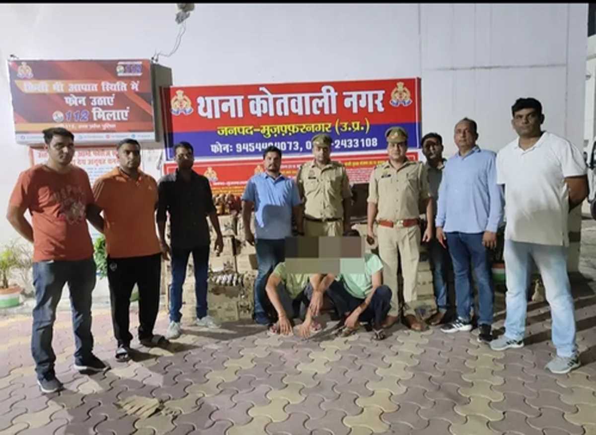 हरियाणा से तस्करी कर बिहार ले जाई जा रही 7 लाख की शराब बरामद, 2 गिरफ्तार