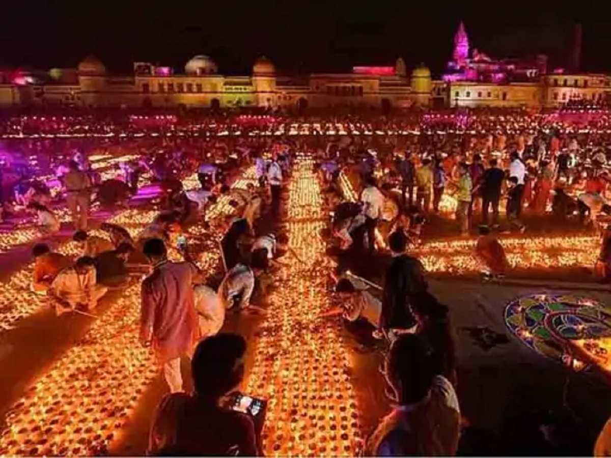 दीपोत्सव के दौरान 25 हजार वालंटियर्स अयोध्या में 24 लाख दीये जलाएंगे