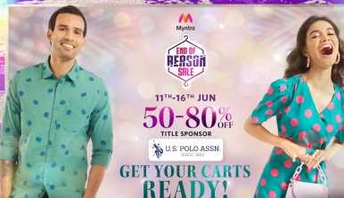 मिंत्रा ने ईओआरएस-16 के पहले दिन रिकॉर्ड तोड़ 50 लाख प्रोडक्ट बेचे