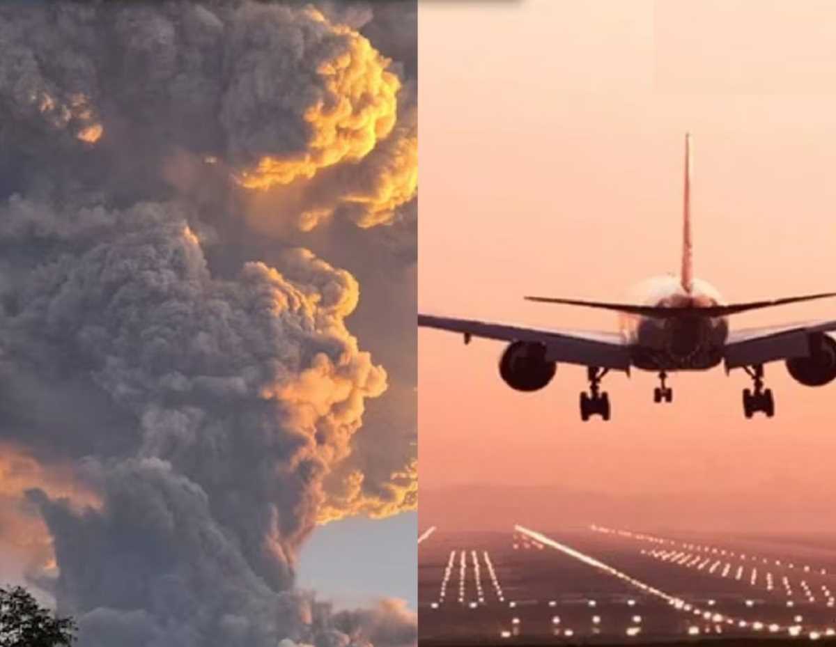 दिल्ली से बाली जाने वाली एयर इंडिया की फ्लाइट ज्वालामुखी विस्फोट की वजह से वापस लौटी