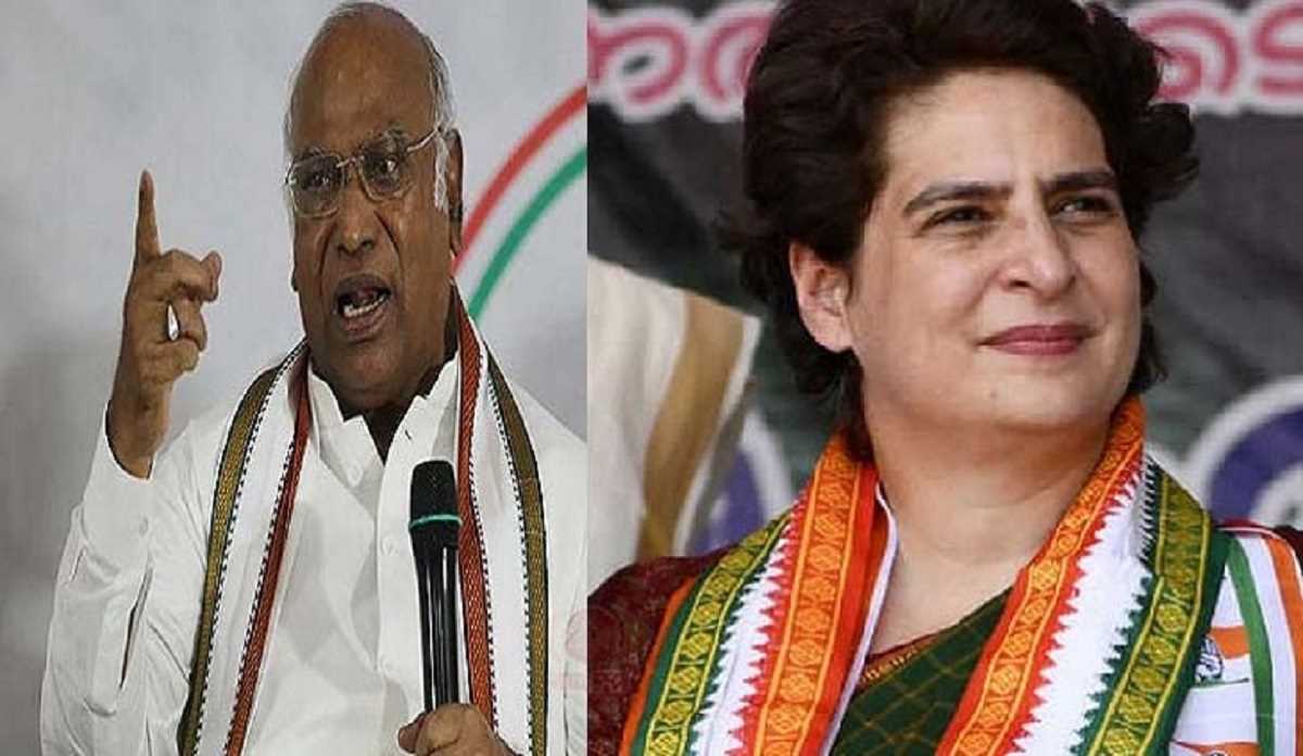 खड़गे, प्रियंका आज चुनावी राज्य राजस्थान में करेंगे रैलियां