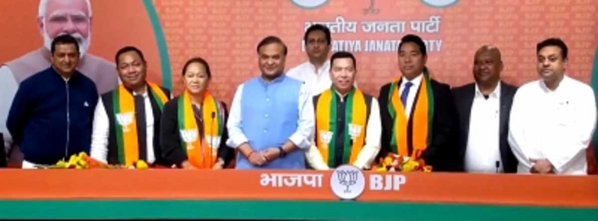 Meghalaya: मेघालय में ममता बनर्जी को झटका, TMC नेता समेत 4 विधायक बीजेपी में हुए शामिल