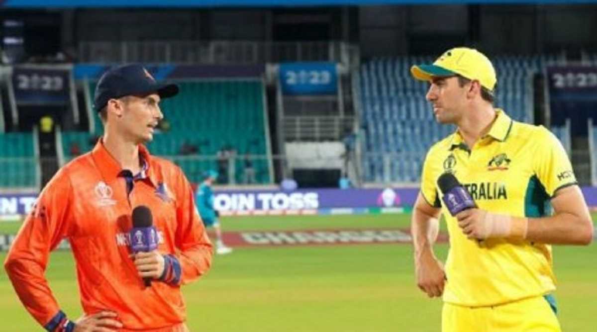 नीदरलैंड के खिलाफ ऑस्ट्रेलिया ने जीता टॉस, पहले बल्लेबाजी का फैसला लिया