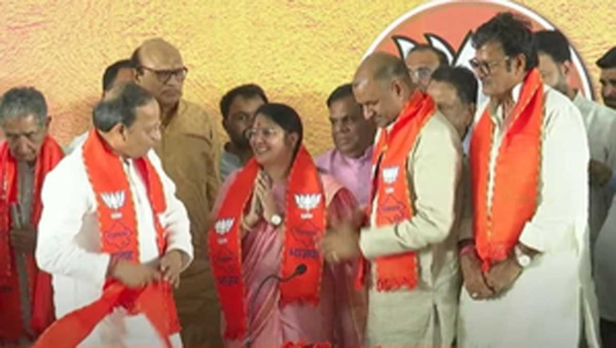 राजस्थान में जयपुर के पूर्व मेयर समेत तीन कांग्रेस नेता भाजपा में शामिल