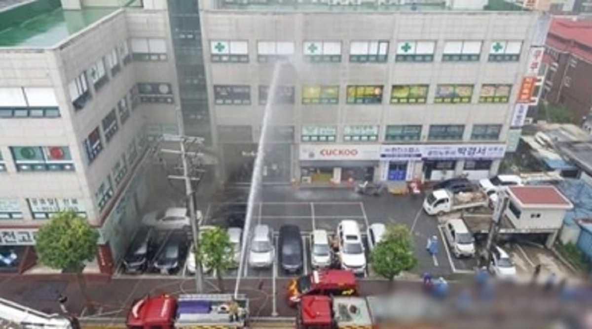 साउथ कोरिया के अस्पताल में आग लगने से 5 की मौत, 37 घायल