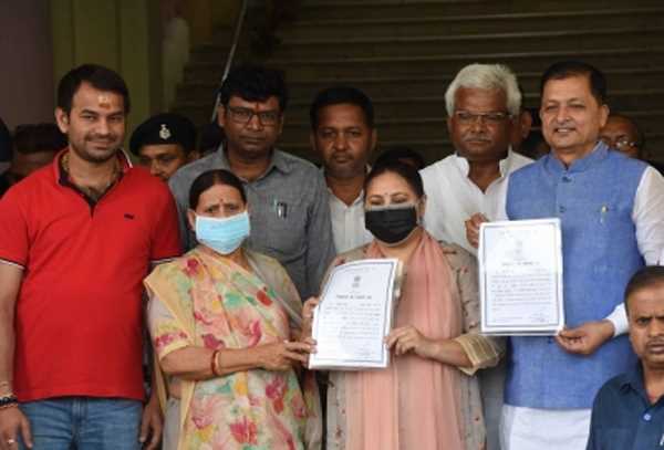 बिहार से राज्यसभा के सभी 5 प्रत्याशी निर्विरोध निर्वाचित