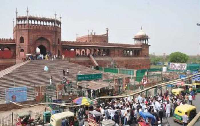 पैगंबर विवाद: जामा मस्जिद के बाहर प्रदर्शन के मामले में दो गिरफ्तार