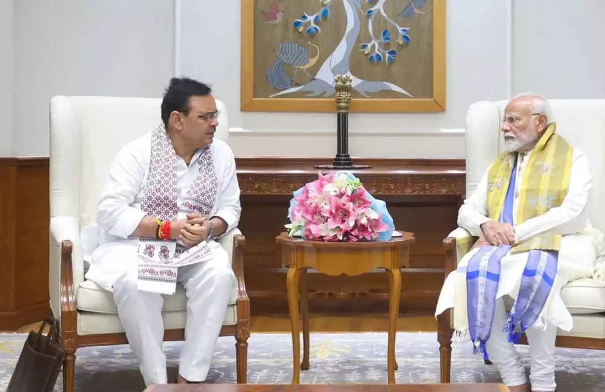 राजस्थान के सीएम भजन लाल शर्मा ने पीएम मोदी से की भेंट, जानें क्यों खास है यह मुलाकात
