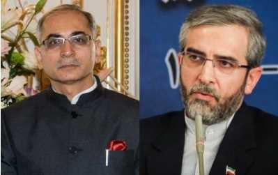 भारत, ईरान ने चाबहार बंदरगाह, अन्य द्विपक्षीय मुद्दों पर की चर्चा भारत, ईरान ने चाबहार बंदरगाह, अन्य द्विपक्षीय मुद्दों पर की चर्चा