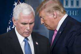 कैपिटल हिल्स हिंसा के बाद पहली बार ट्रम्प और माइक पेंस ने की बैठक