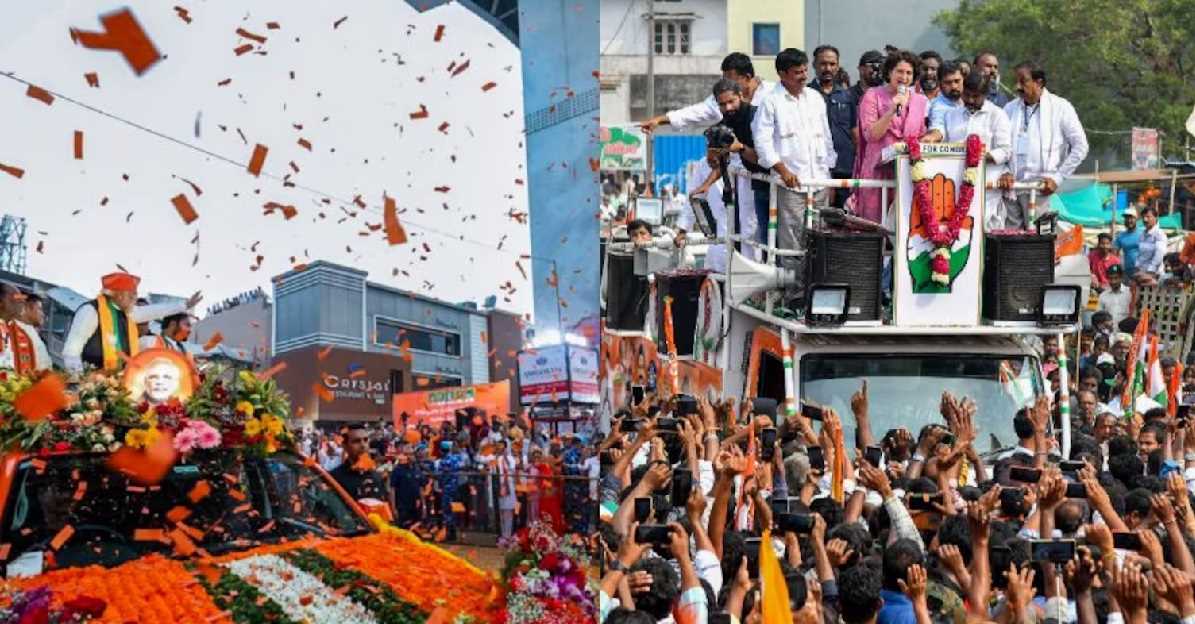 30 नवंबर के मतदान के लिए तेलंगाना में चुनाव प्रचार समाप्त