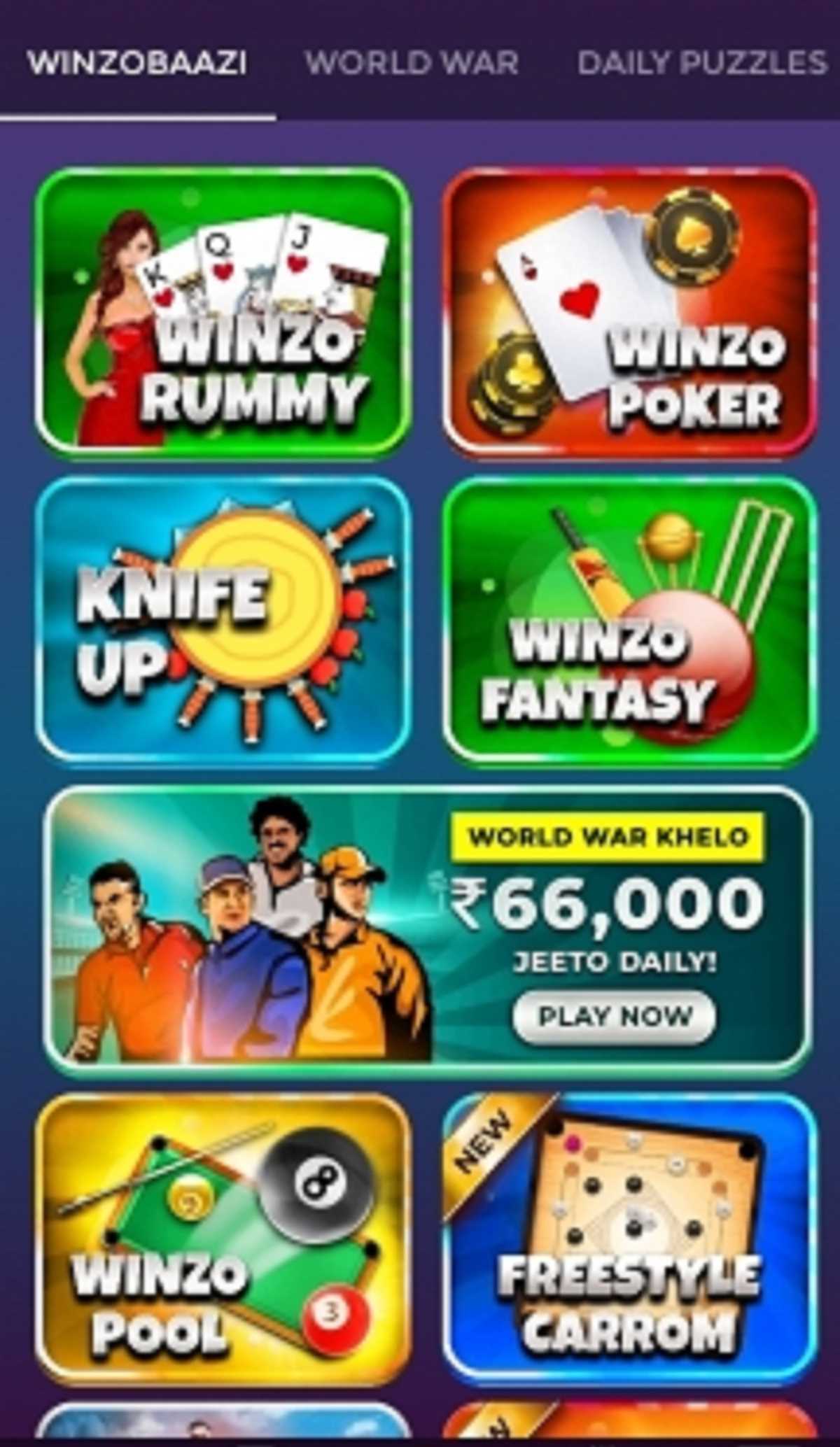 गेमिंग प्लेटफॉर्म विनजो 10 करोड़ यूजर्स तक पहुंचा