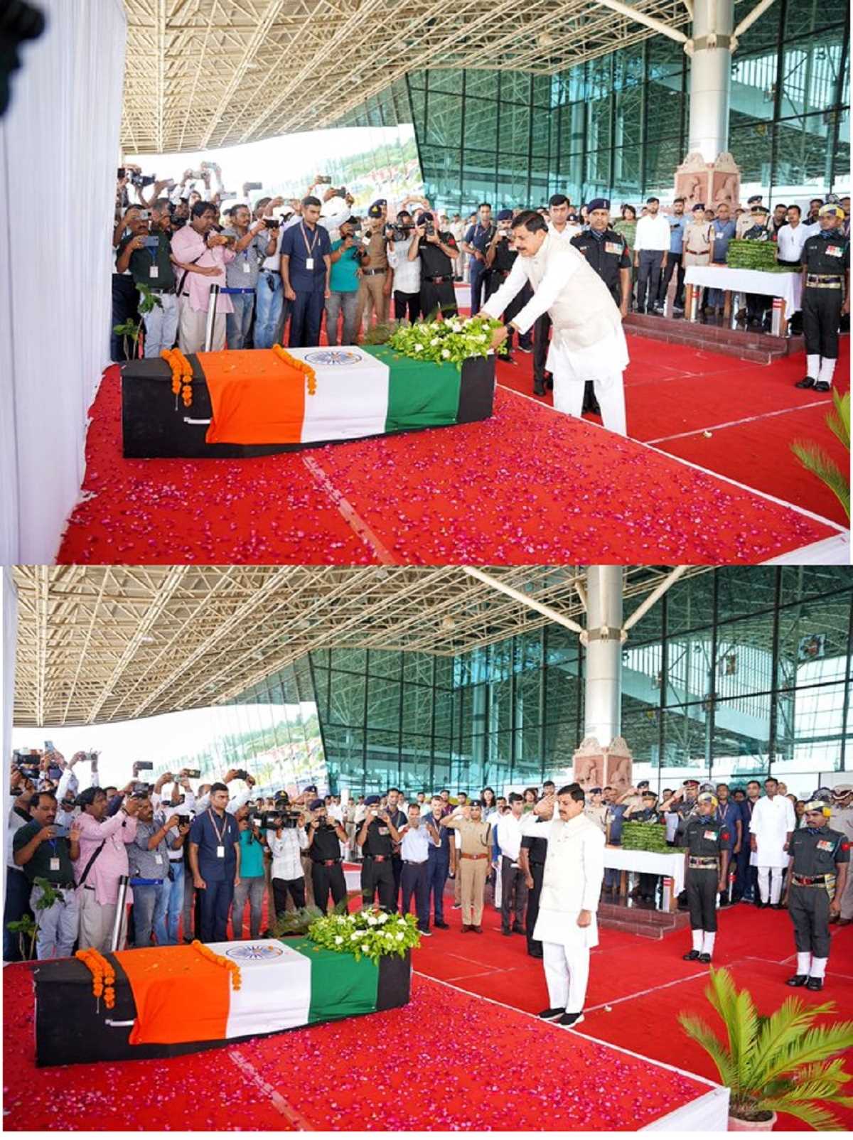 सिक्किम में शहीद जवान को मोहन यादव ने दी श्रद्धांजलि सिक्किम में शहीद जवान को मोहन यादव ने दी श्रद्धांजलि