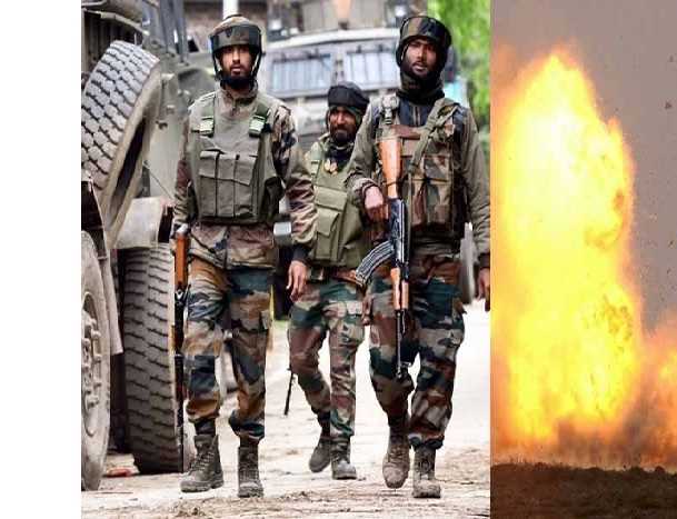 जम्मू-कश्मीर: ग्रेनेड में दुर्घटनावश विस्फोट होने से बिहार के आर्मी के कैप्टन और यूपी के जेसीओ की मौत