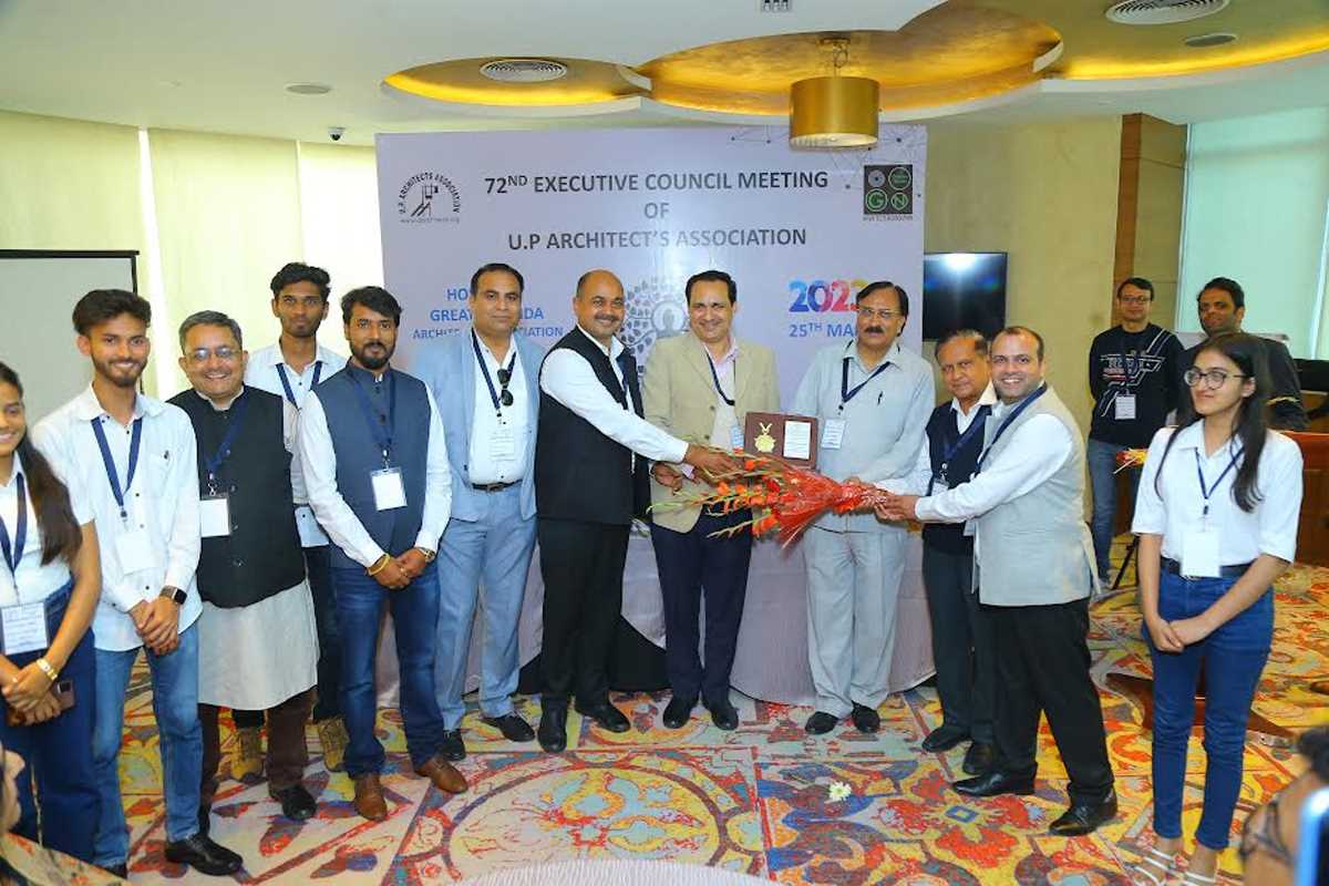 आर्किटेक्ट्स एसोसिएशन की 72वीं कार्यकारी परिषद की हुई बैठक
