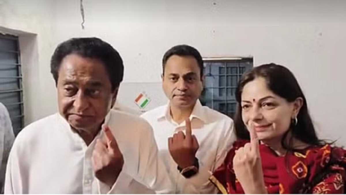 शिवराज ने जैत व कमलनाथ ने शिकारपुर में किया मतदान