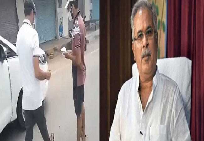 छत्तीसगढ़ : युवक को थप्पड़ मारने पर मुख्यमंत्री भूपेश बघेल ने सूरजपुर कलेक्टर को हटाया