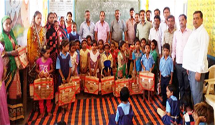 एबीसी स्कूल में शाला प्रवेश उत्सव मनाया गया