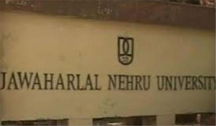 जेएनयू में एबीवीपी के छात्रों के साथ हाथापाई