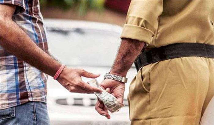 राजस्थान में हेड कांस्टेबल रिश्वत लेते रंगे हाथों गिरफ्तार