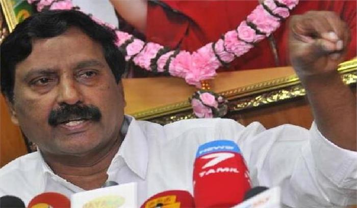 कांग्रेस के साथ मिलकर जनता को ‘धोखा’ दे रही है द्रमुक: अनबाझगन