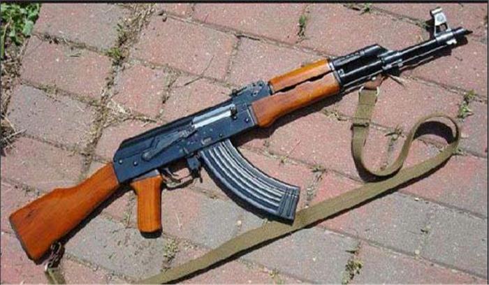  वैशाली से बरामद हुई एके-56 राइफल