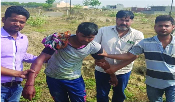 मुठभेड़ में एसटीएफ ने 50 हजार का ईनामी बदमाश दबोचा मुठभेड़ में एसटीएफ ने 50 हजार का ईनामी बदमाश दबोचा