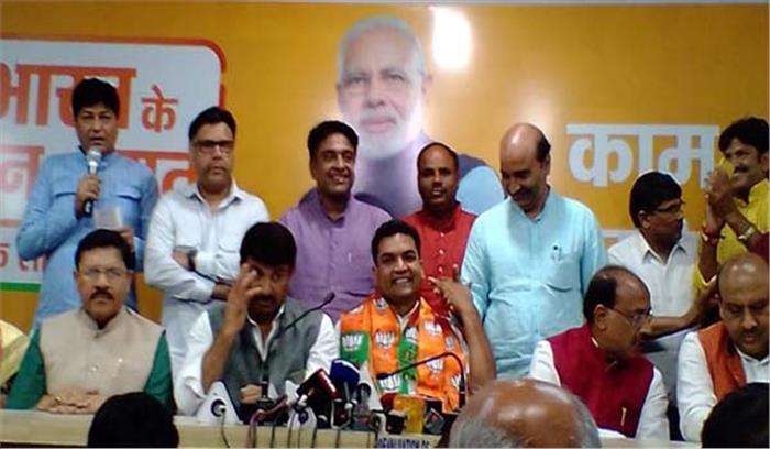 पूर्व आप विधायक कपिल मिश्रा भाजपा में शामिल