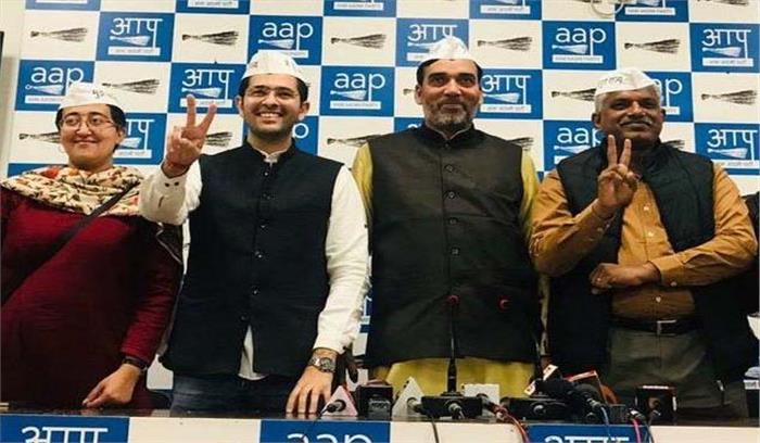 दिल्ली : आप ने लोकसभा चुनाव के लिए 6 प्रत्याशियों के नाम का किया ऐलान