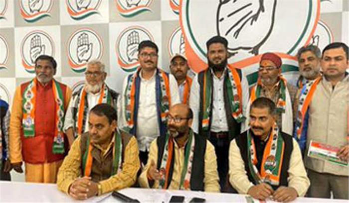 आप नेता संजीव ने थामा कांग्रेस का हाथ