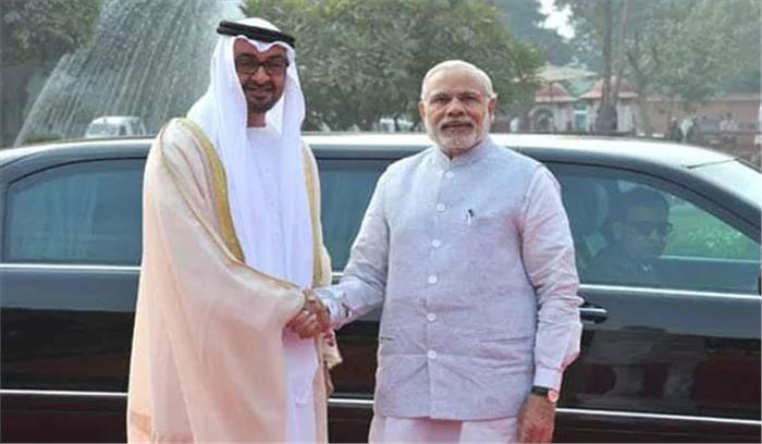 अबू धाबी के क्राउन प्रिंस ने पीएम मोदी को दी बधाई