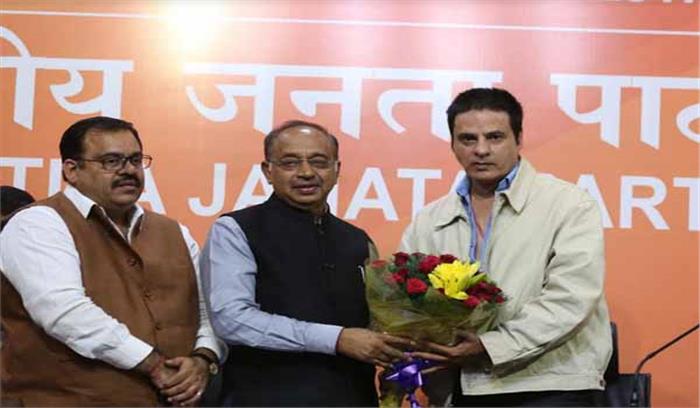 अभिनेता राहुल राॅय भाजपा में शामिल 
