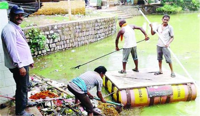 20 लाख की लागत से दर्री तालाब का होगा सौदर्यीकरण