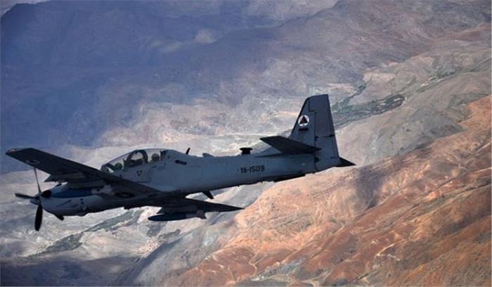 अफगान वायु सेना के हवाई हमले में आईएस के पांच आतंकवादी मारे गए